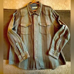 Outerknown Westerly Blanket Shirt-XL